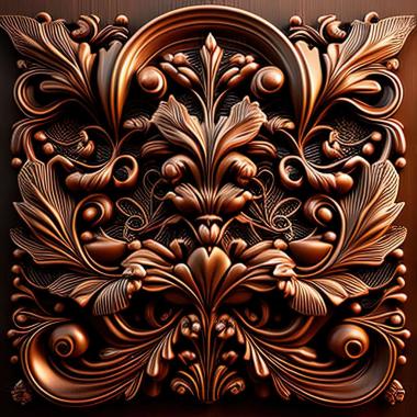 3D model ornate (STL)